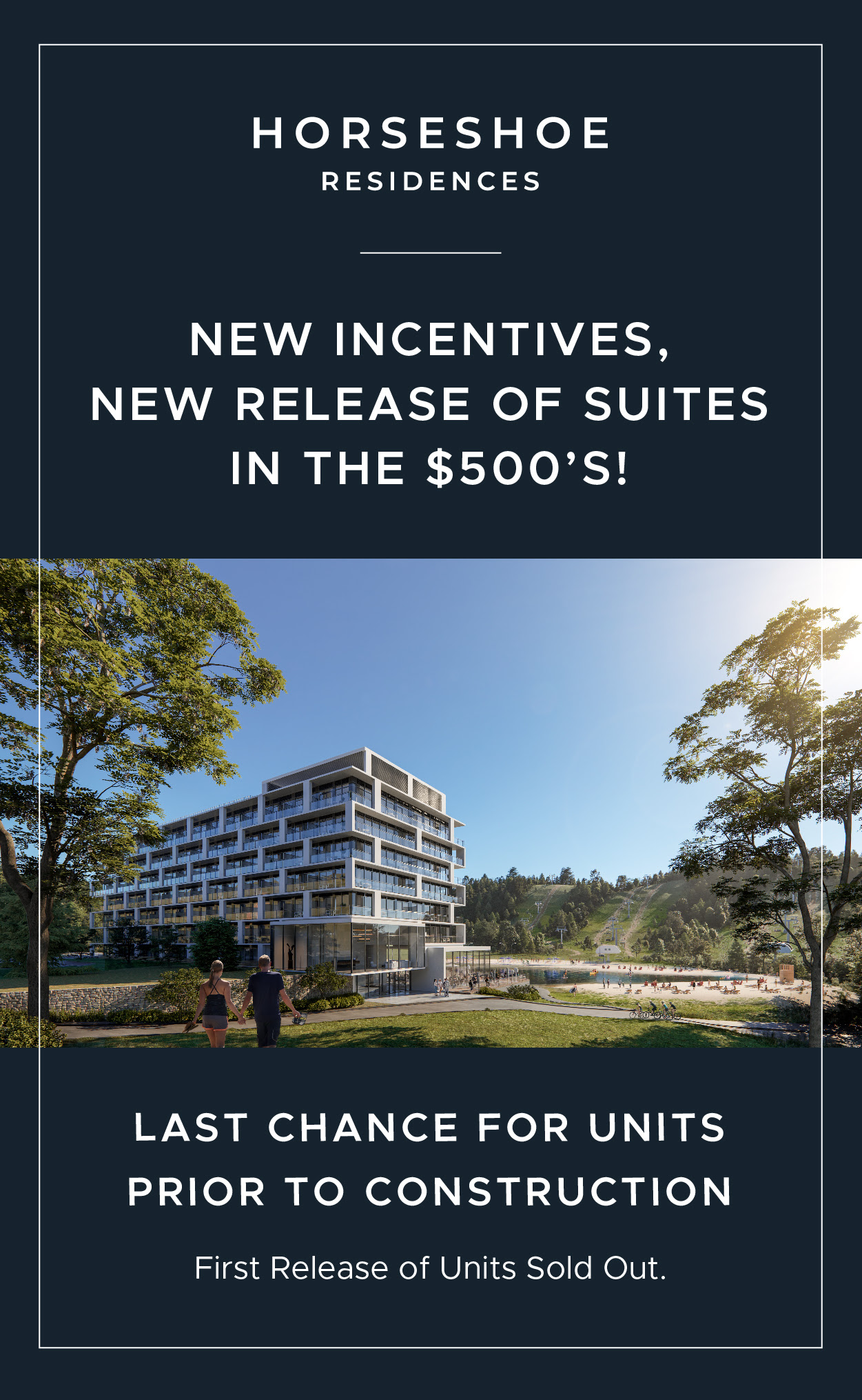 NEW RELEASE HORSESHOE RESIDENCES Laura and Derek in Muskoka Real