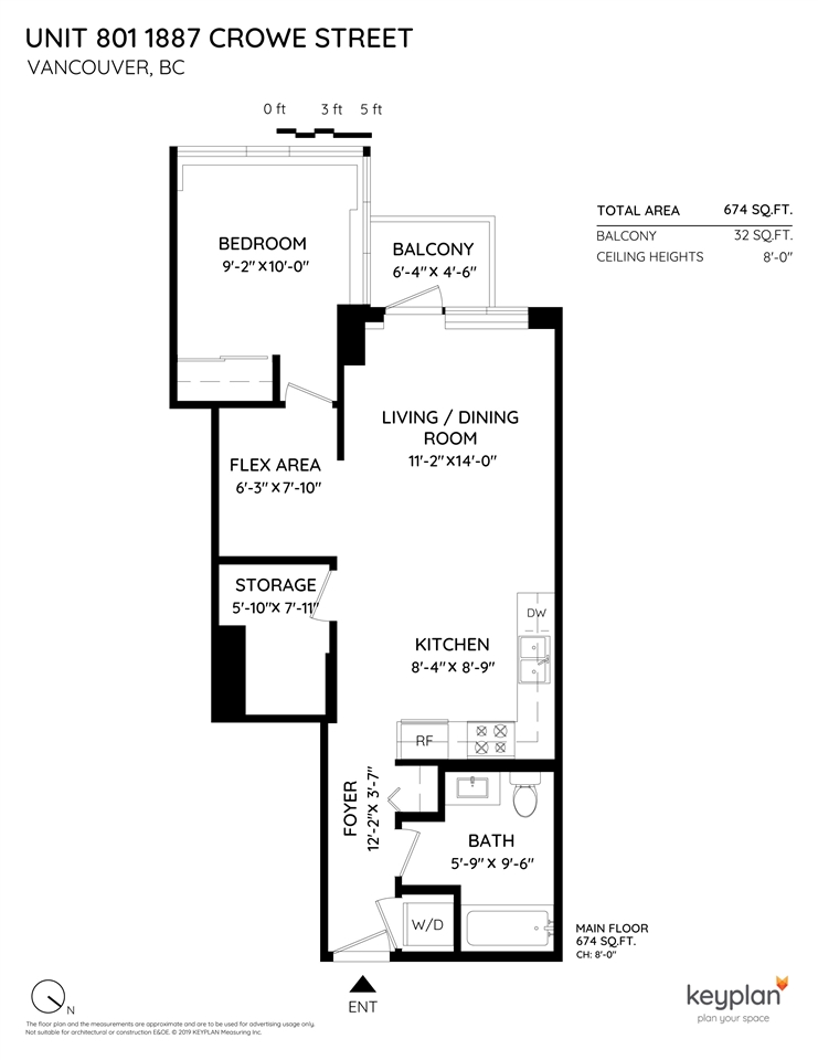 801 1887 Crowe Street, Vancouver, BC, V5Y 0B4 R2441172 The New West Guys