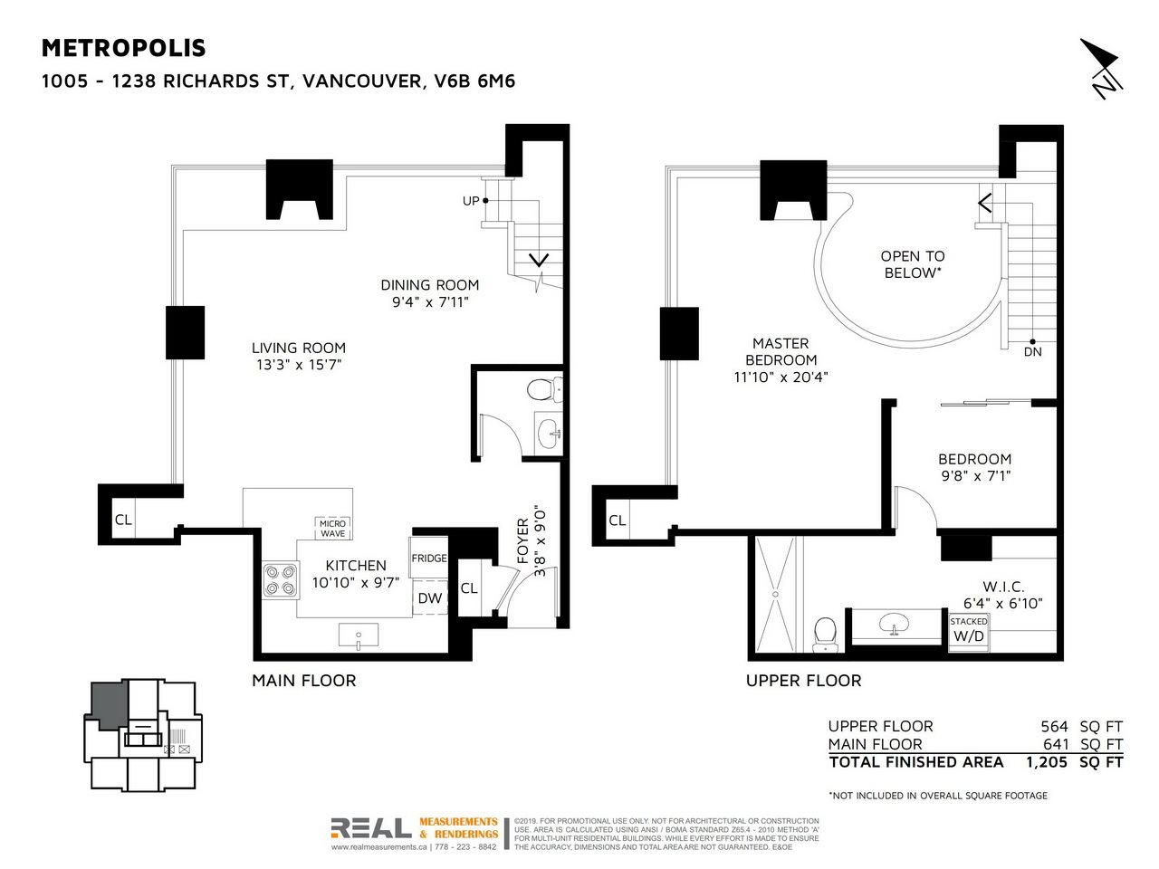 1005 1238 Richards Street, Vancouver, BC, V6B 6M6 R2451683