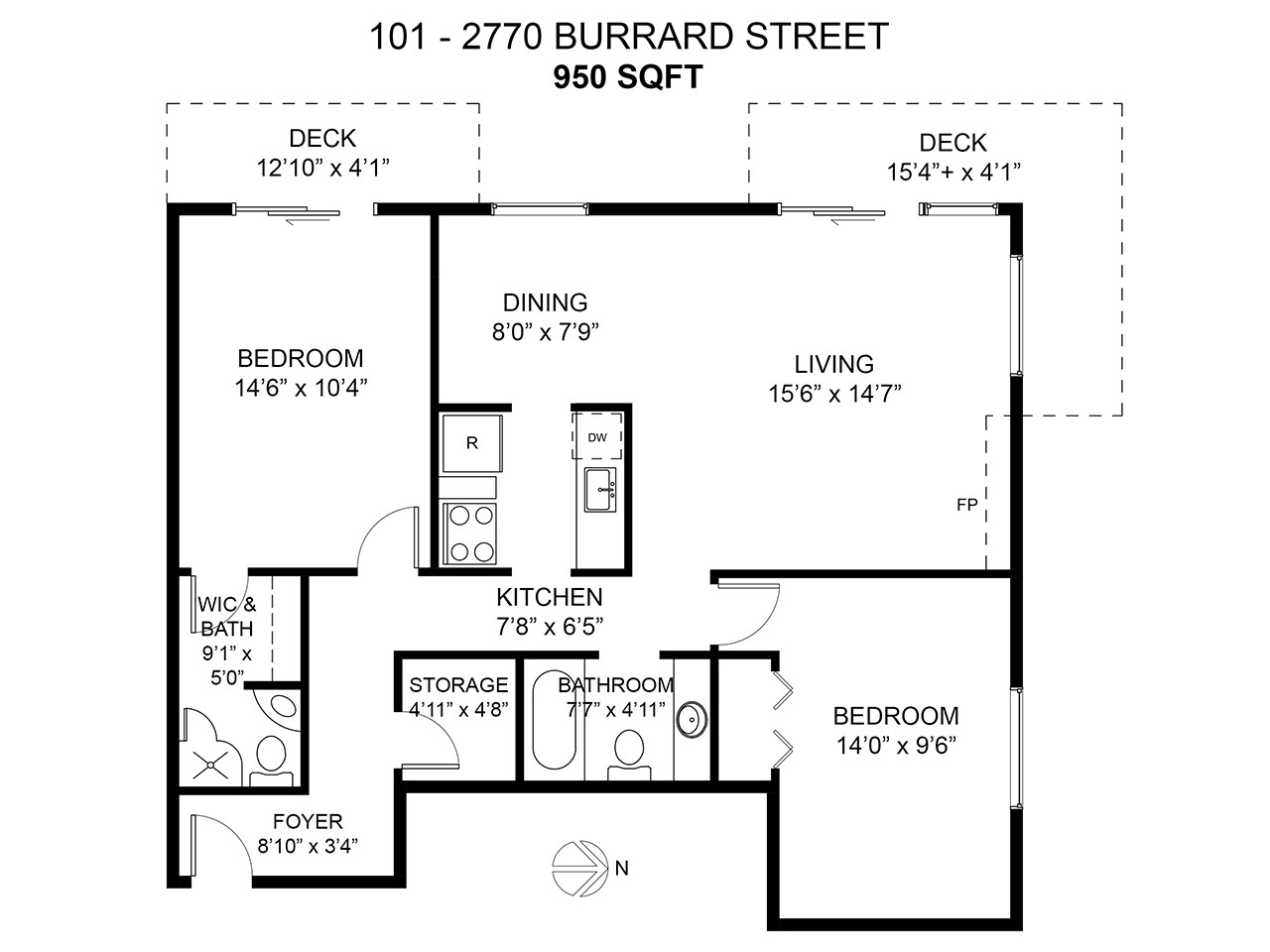  101 2770 Burrard Street, Vancouver,