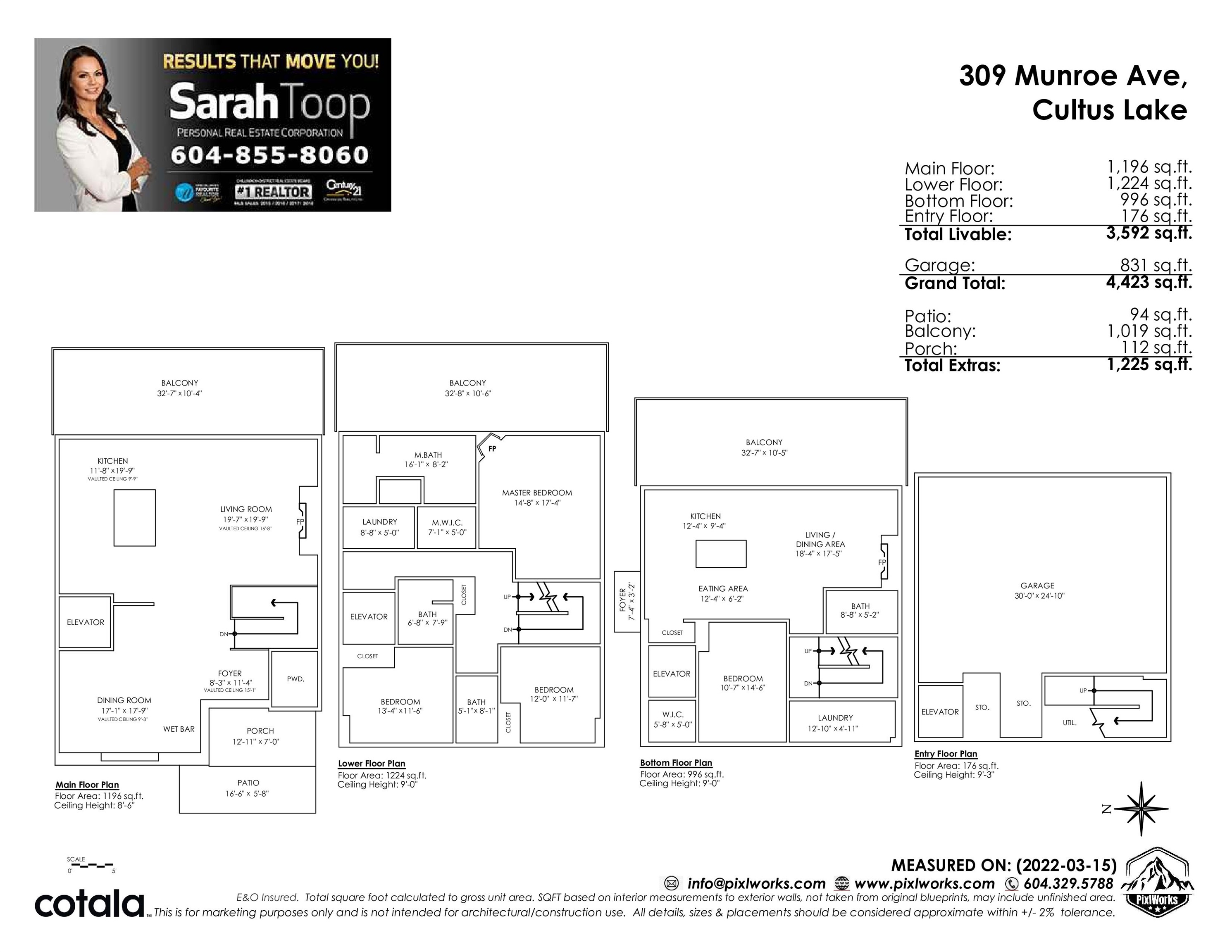 309 Munroe Avenue, Cultus Lake, BC, V2R 5A2 R2748150 Sarah Toop Personal Real Estate Corporation