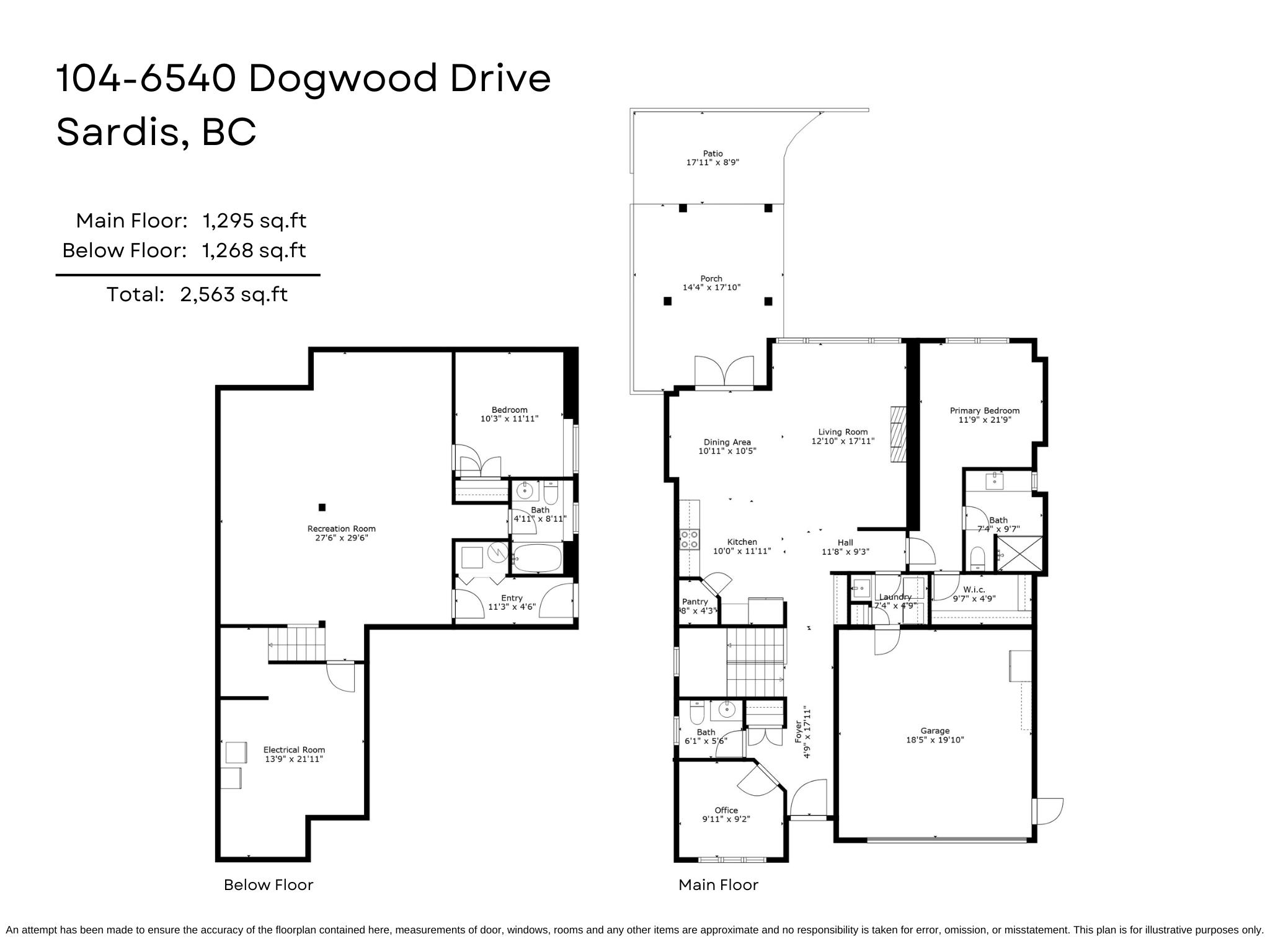 104, 6540 Dogwood Drive, Chilliwack, BC, V2R 0W7 R2861448 Sarah