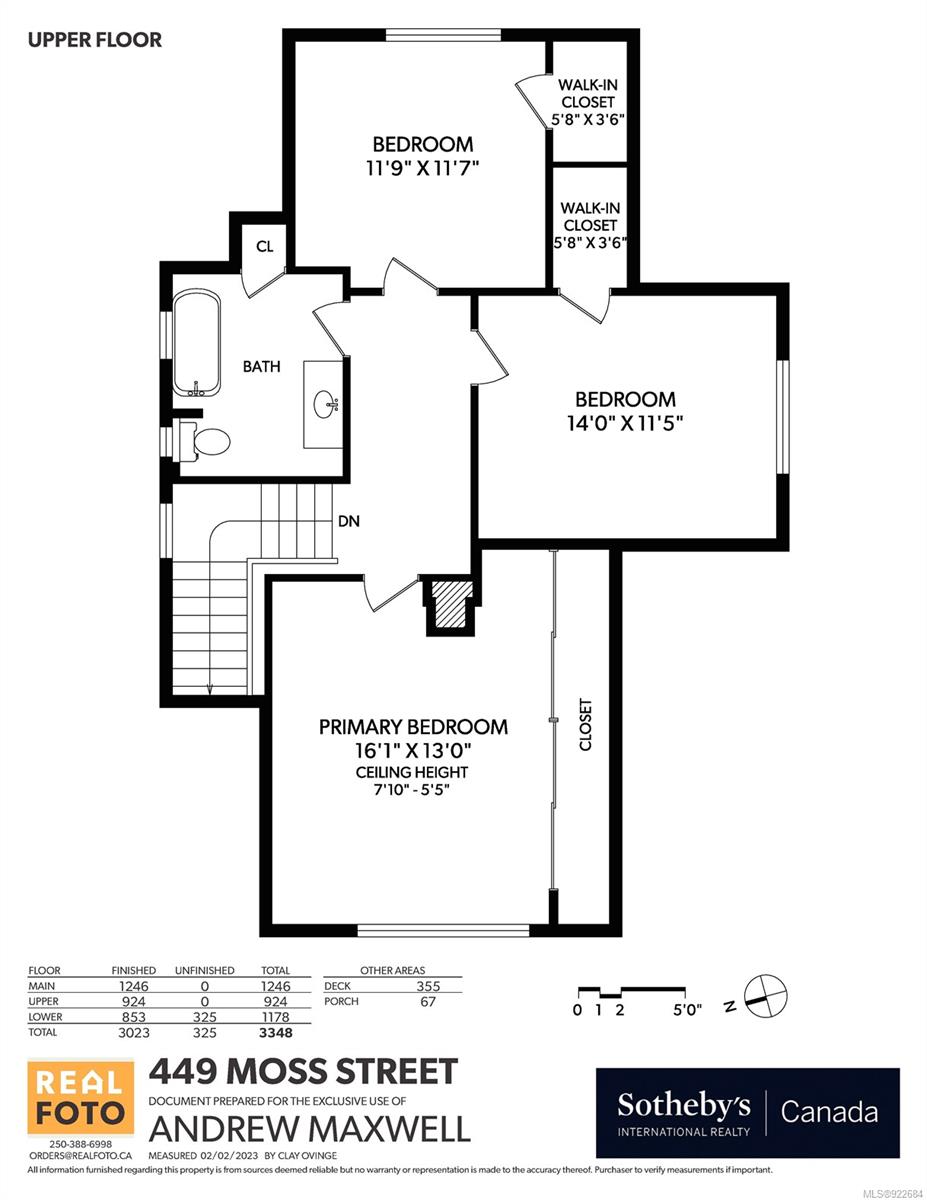 449 Moss Street, Victoria, BC, V8V 4N5 922684 Andrew Maxwell