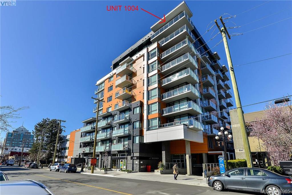  1004 838 Broughton Street, Victoria, BC 388965 SOUTH FACING