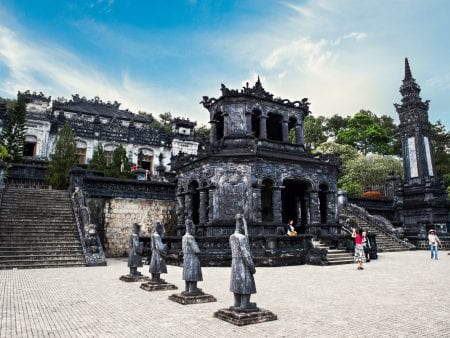 Hue Khai Dinh tomb, Vietnam, included in tours offered by Asia Vacation Group