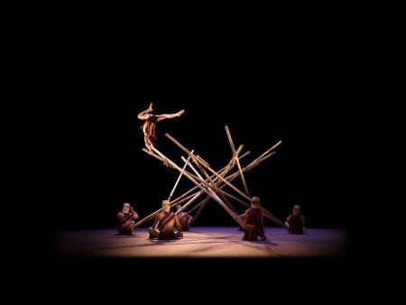 Stage of A O Show in Saigon, Vietnam, included in tours offered by Asia Vacation Group