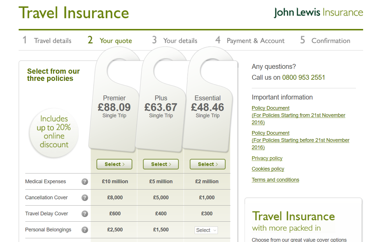 Travel Insurance Quotes Compare  Buy Trip Insurance