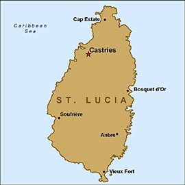 Saint-Lucia-Travel-Insurance | AardvarkCompare.com