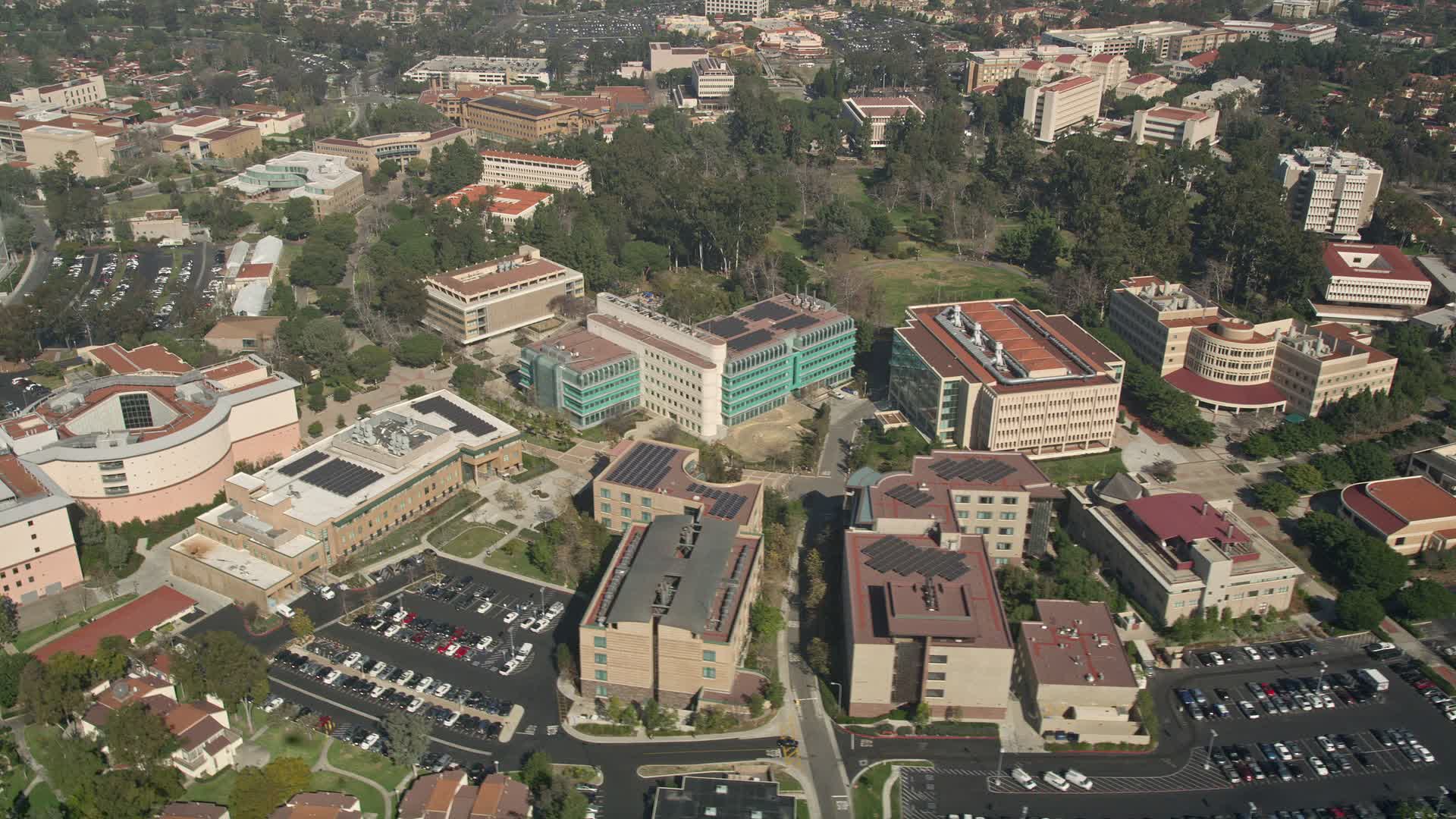 Irvine School of Medicine, California Aerial Stock Footage 1 Video