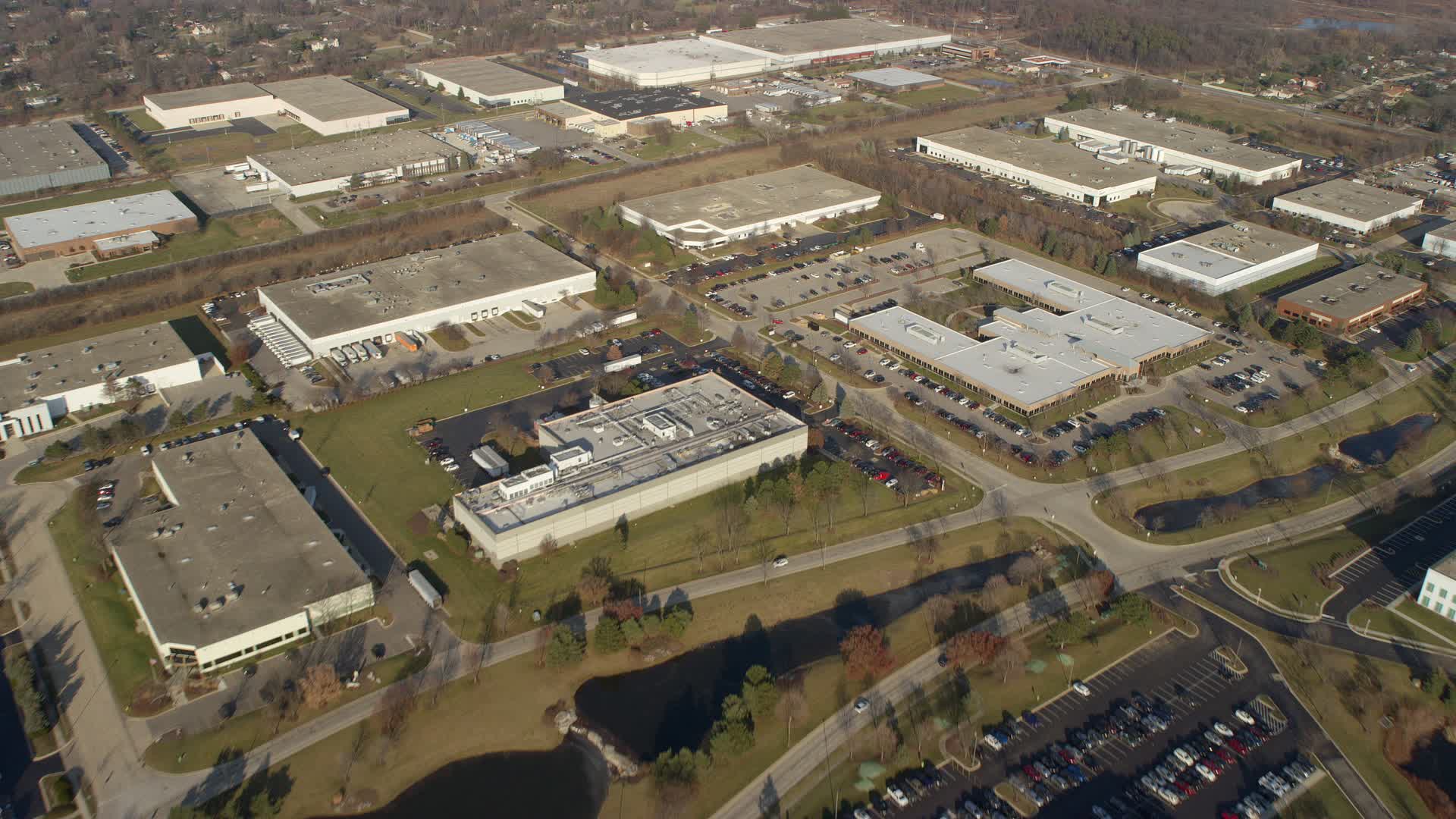 Woodridge, Illinois Aerial Stock Footage 1 Video Axiom Images