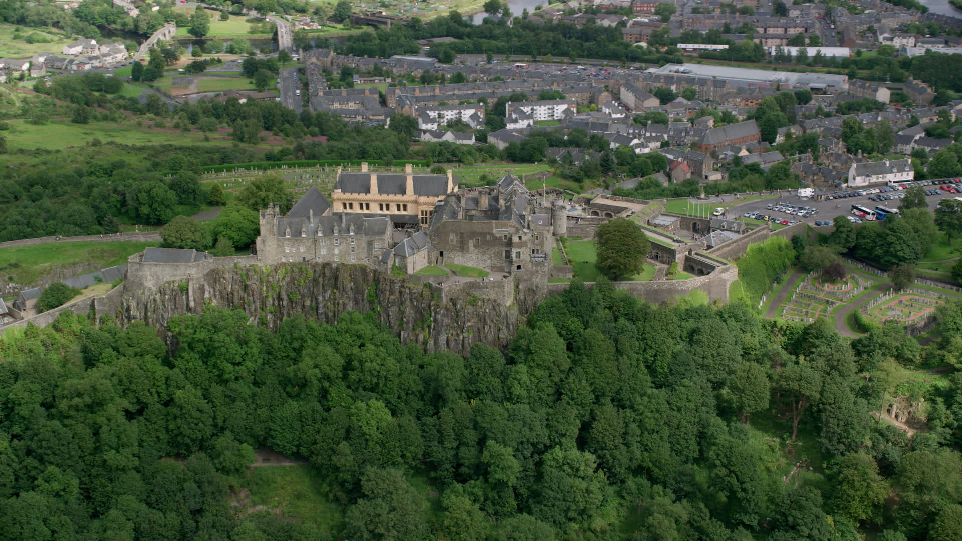 Stirling Castle, Scotland Aerial Stock Footage - 22 Videos | Axiom Images