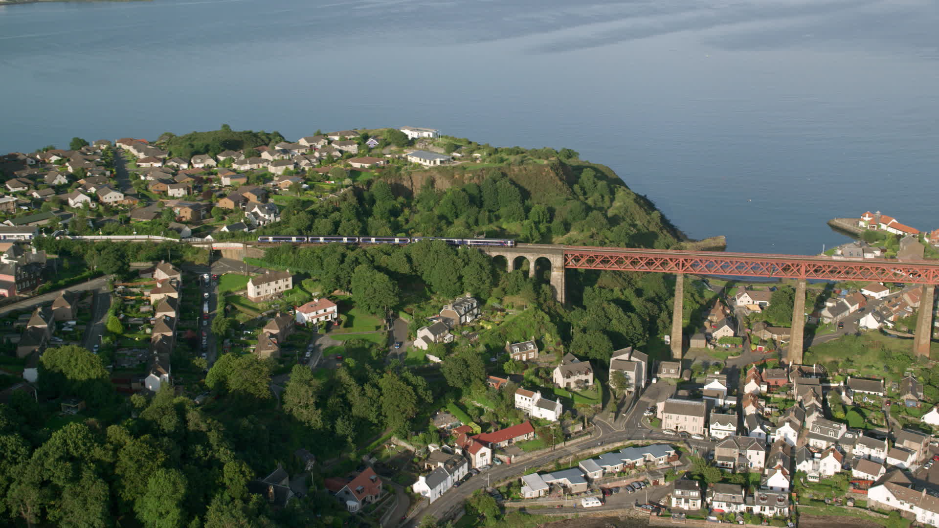 North Queensferry, Scotland Aerial Stock Footage 8 Videos Axiom Images