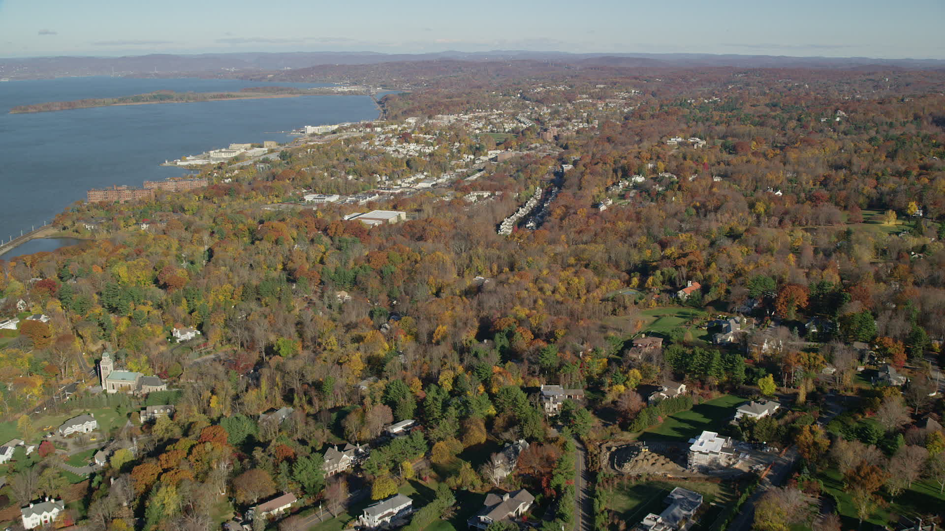Ossining, New York Aerial Stock Photos 15 Photos Axiom Images