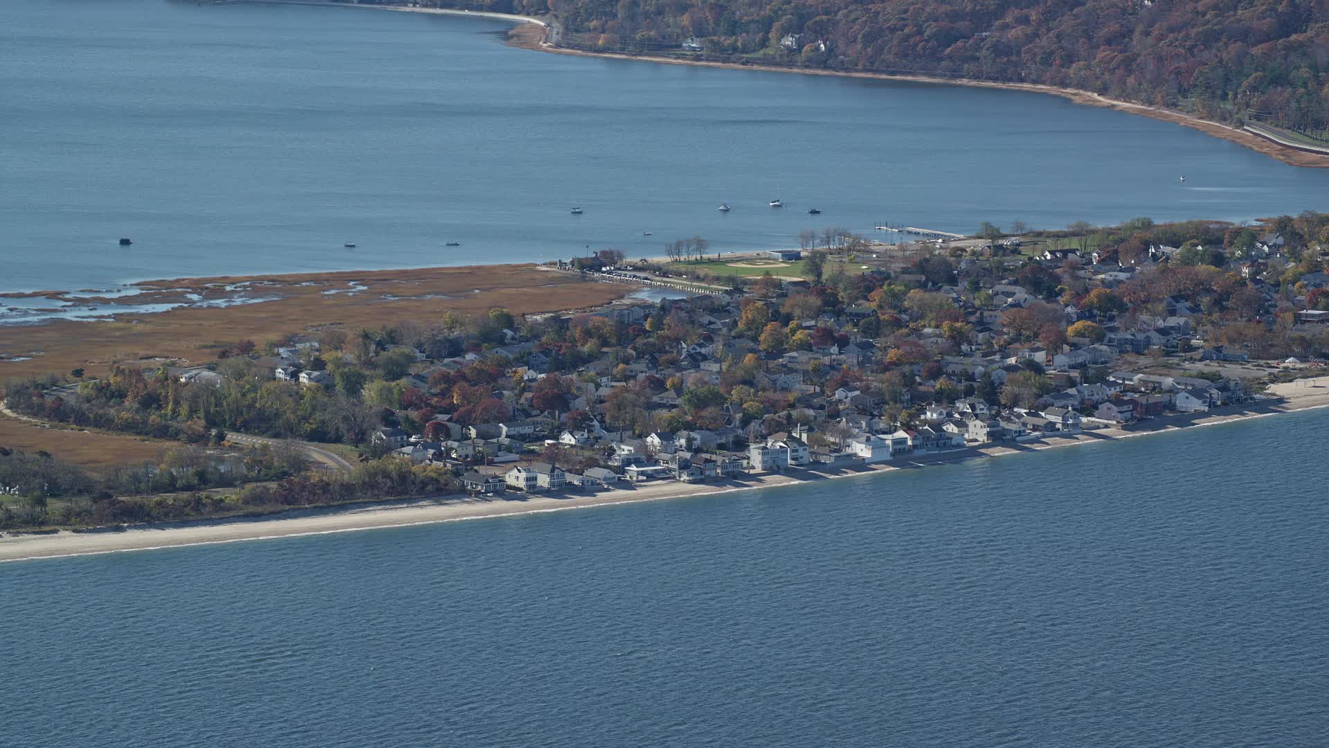 Bayville, New York Aerial Stock Footage 2 Videos Axiom Images