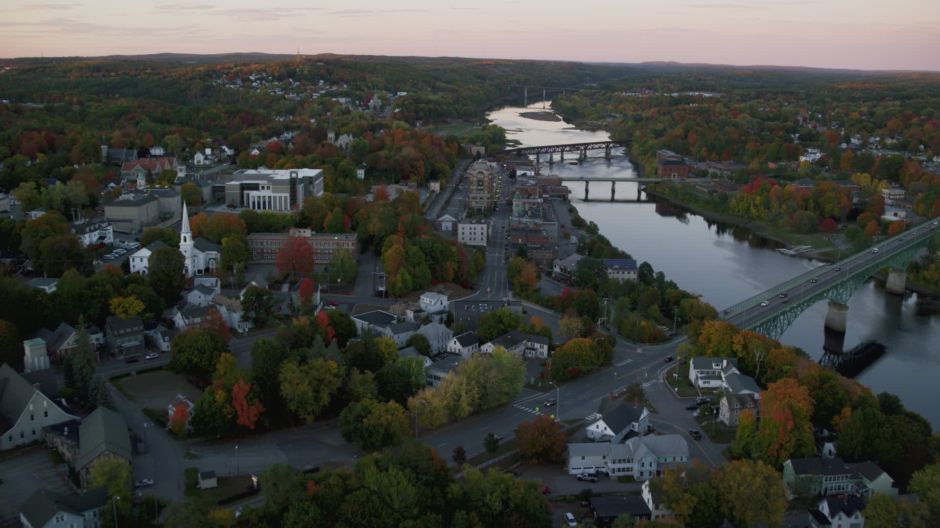 Augusta, Maine Aerial Stock Footage 48 Videos Axiom Images