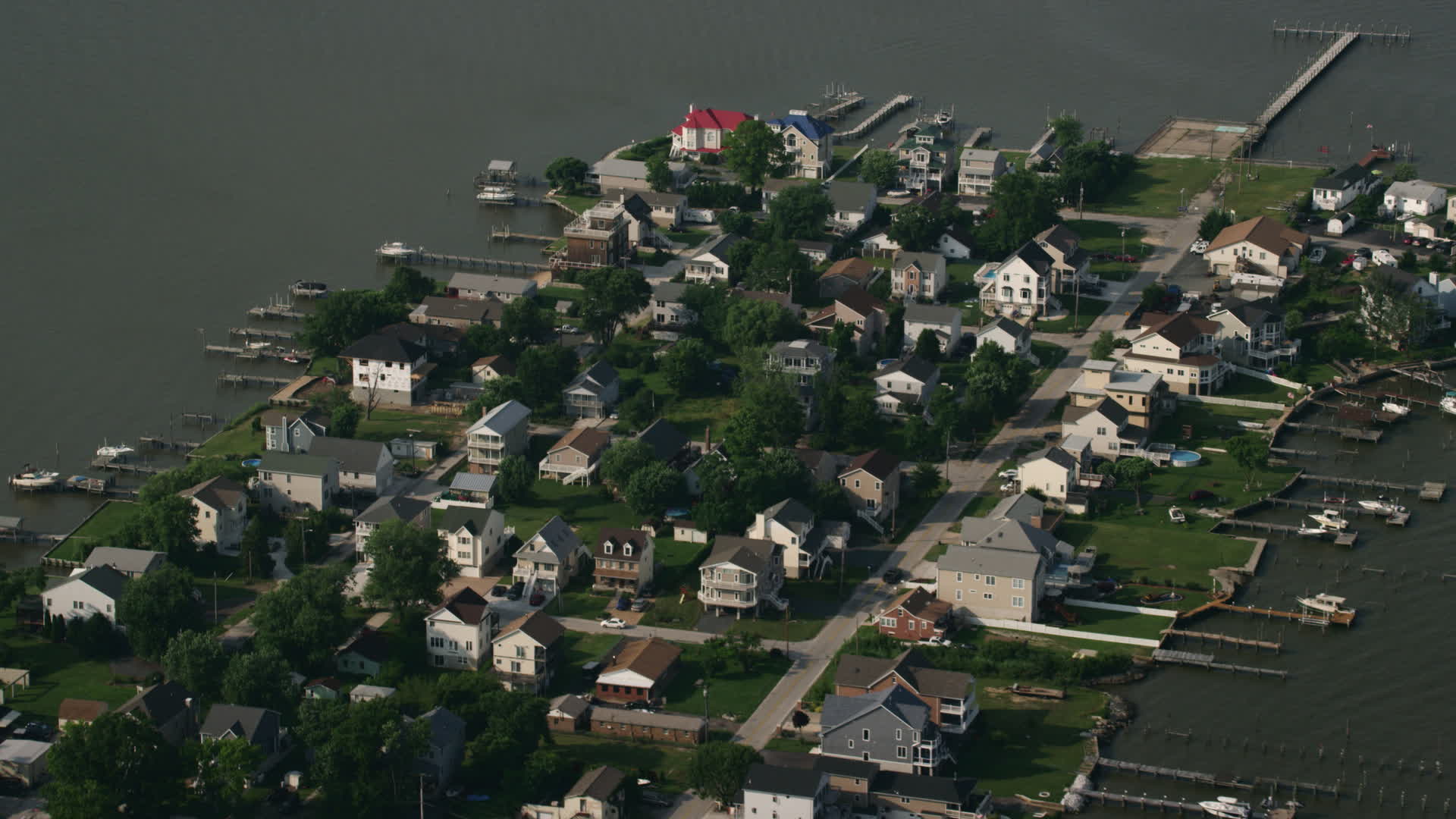 Sparrows Point, Maryland Aerial Stock Footage 2 Videos Axiom Images