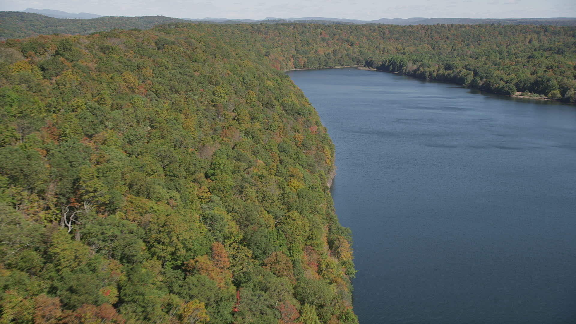 Lake Saltonstall, Connecticut Aerial Stock Footage and Photos 5
