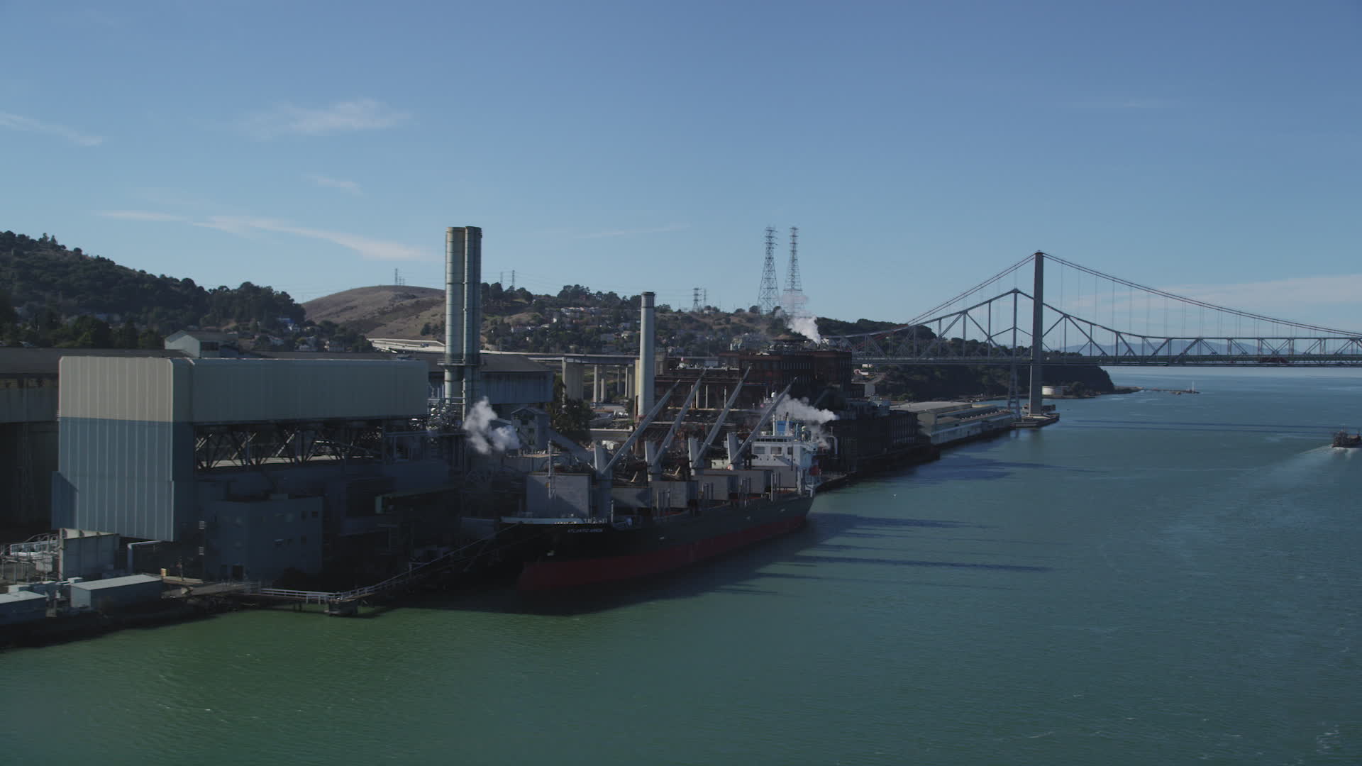 Crockett, California Aerial Stock Footage 9 Videos Axiom Images