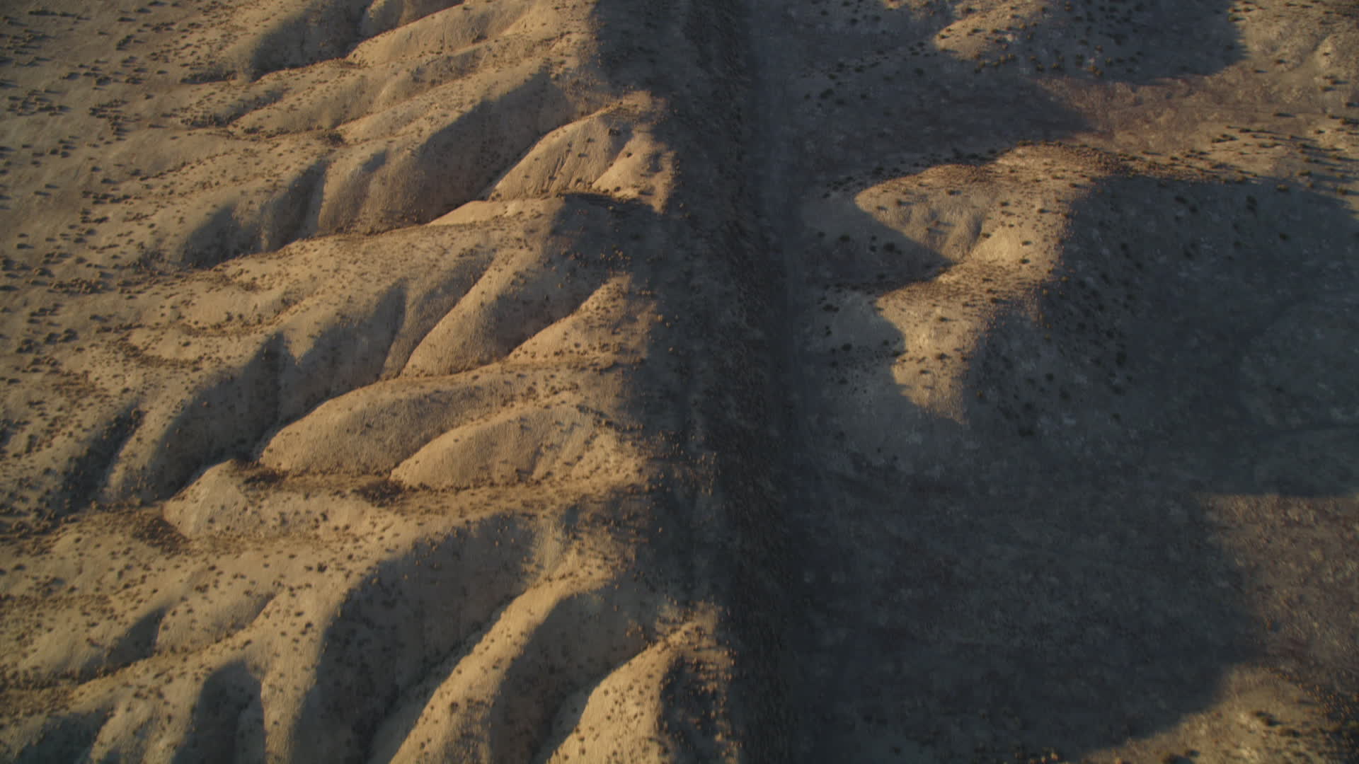 5K stock footage aerial video tilt from bird's eye of the ridge of the