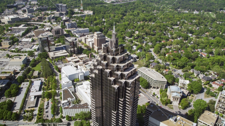 GLG Grand near Promenade II, Midtown Atlanta, Georgia Aerial Stock Photo AX37_021.0000154F | Axiom Images