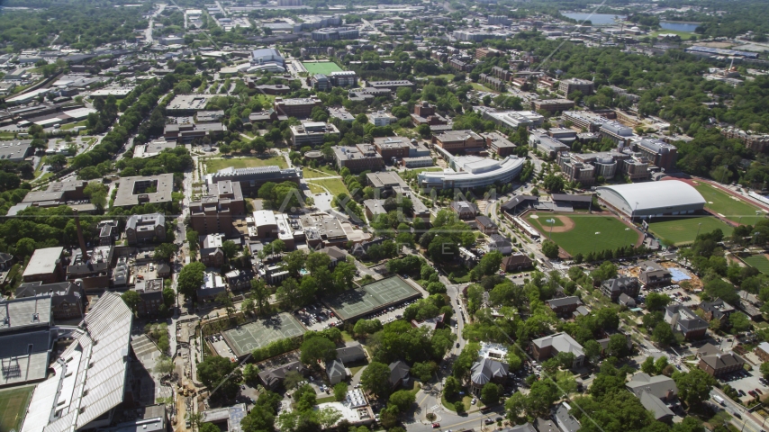 Georgia Institute of Technology, Atlanta, Georgia Aerial Stock Photo AX37_028.0000036F | Axiom Images