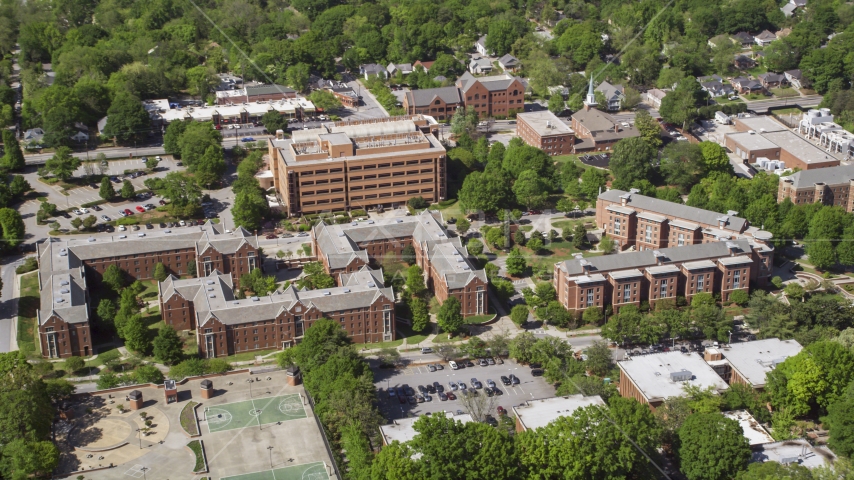 Crecine Apartments, Georgia Institute of Technology, Atlanta, Georgia Aerial Stock Photo AX37_032.0000019F | Axiom Images