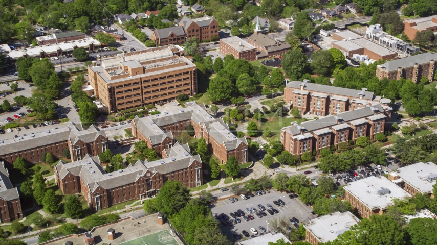 Crecine Apartments, Georgia Institute of Technology, Georgia Aerial Stock Photo AX37_032.0000092F | Axiom Images