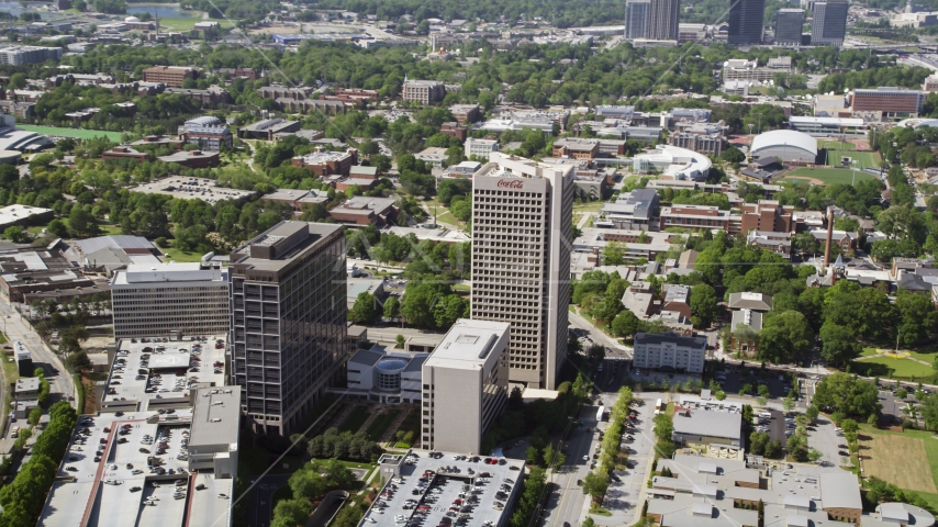The Coca-Cola Company, Atlanta, Georgia Aerial Stock Photo AX37_079.0000057F | Axiom Images