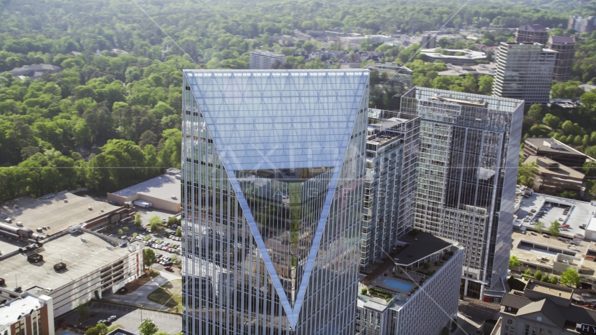 Terminus Atlanta, Buckhead, Georgia Aerial Stock Photo AX38_020.0000108F | Axiom Images