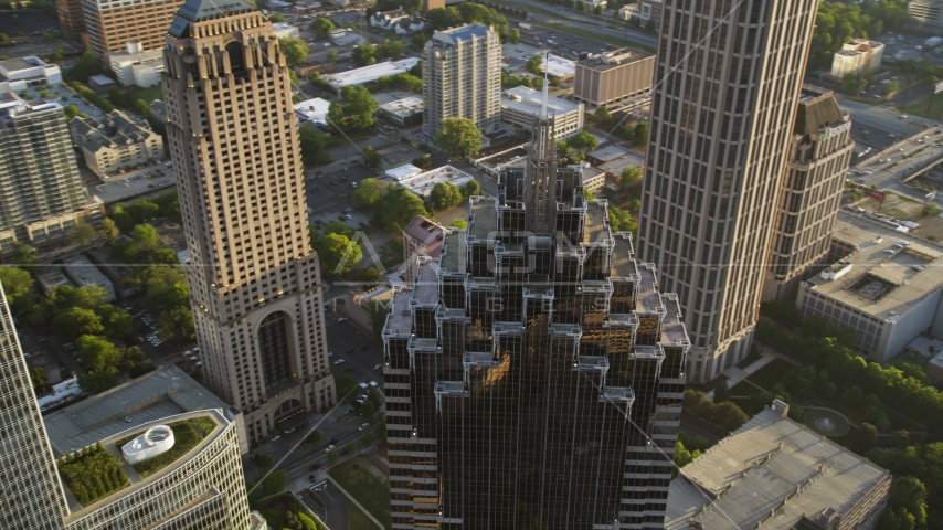Promenade II, Midtown Atlanta, Georgia Aerial Stock Photo AX39_055.0000061F | Axiom Images