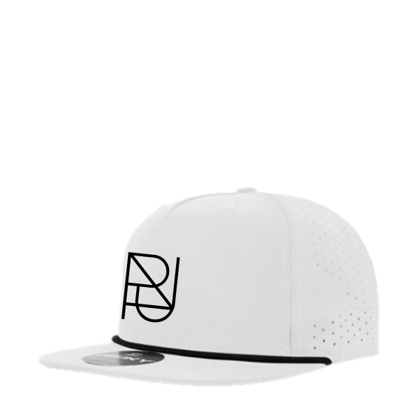 5 Panel High Profile Relaxed Perforated Performance Rope Hat