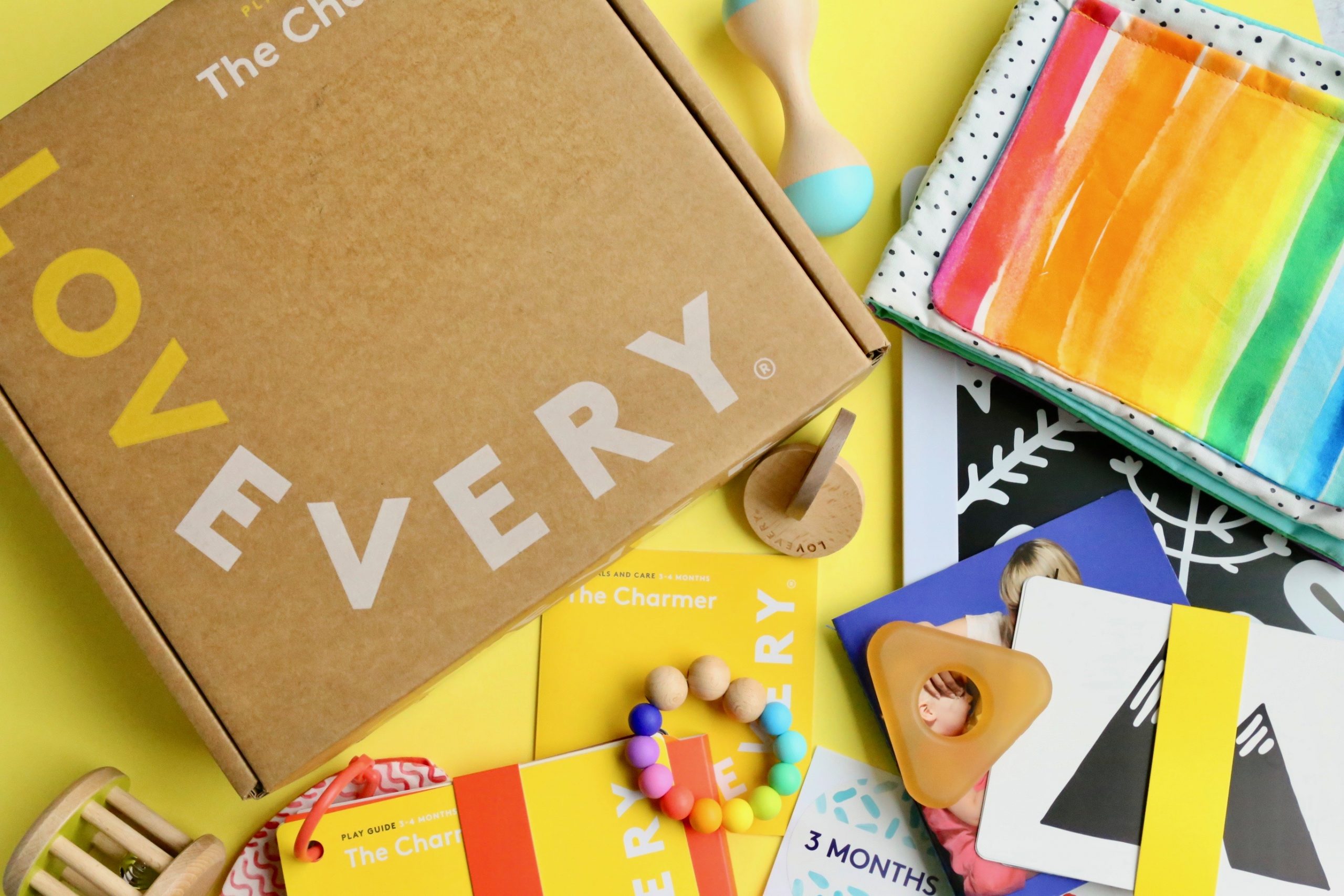 A Year of Boxes™ Lovevery Review The Charmer 3 to 4 Months A Year