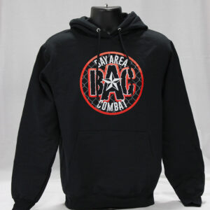 Bay Area Combat star logo hoodie