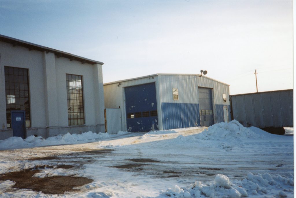 Adjacent buildings around the Hart Motors building on Hart Drive (3