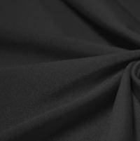 Shiny Lycra Black High Waisted Palazzo Pants