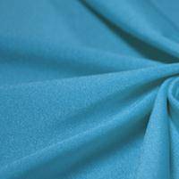 Shiny Lycra Turquoise High Waisted Palazzo Pants