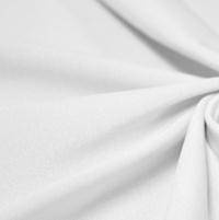Shiny Lycra White High Waisted Palazzo Pants