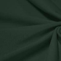 Shiny Lycra Hunter Green Short Biker Glove