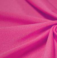 Shiny Lycra Neon Pink Short Biker Glove