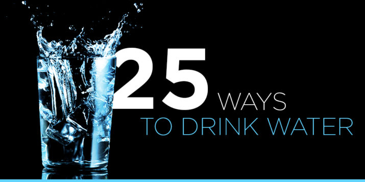 25 Ways to Drink More Water