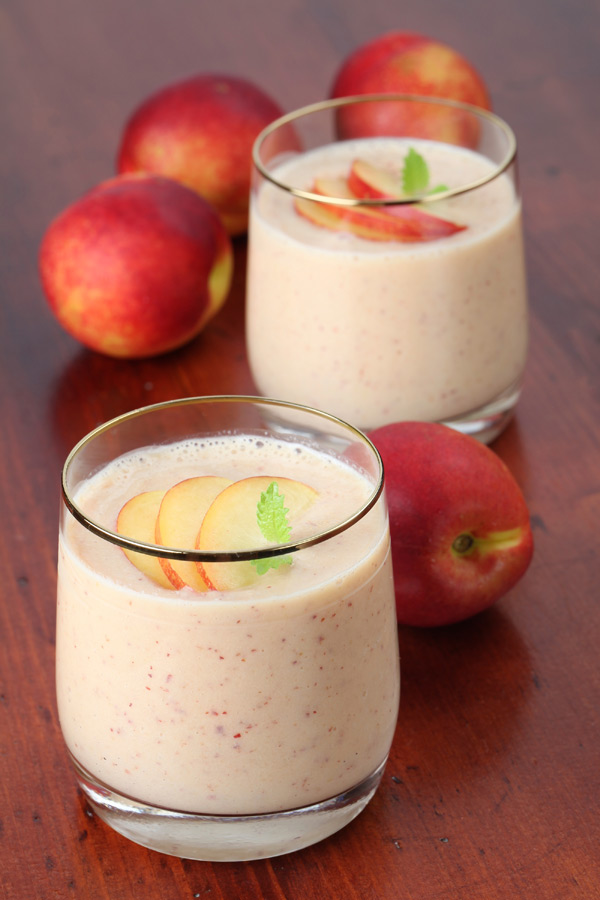 Peaches and Cream Smoothie Recipe | The Beachbody Blog