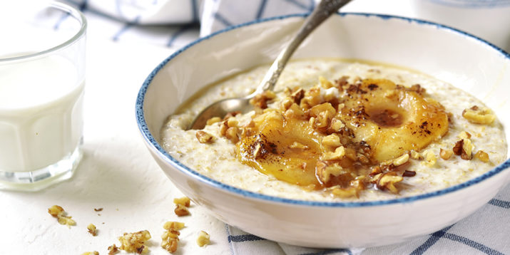 Apple Cinnamon Protein Oatmeal