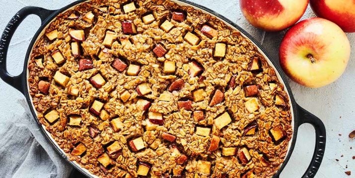 Baked Apple Cinnamon Oatmeal
