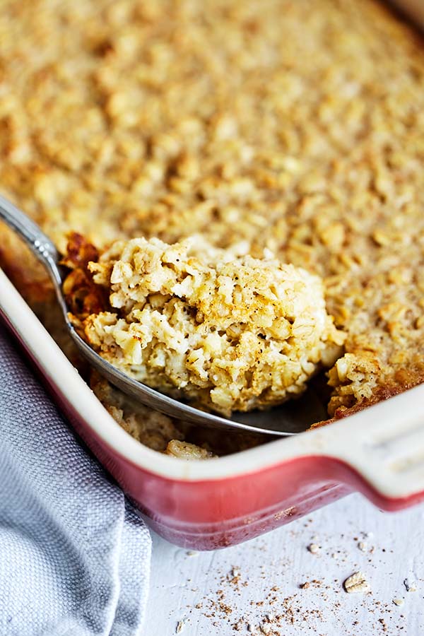 Baked Vanilla Oatmeal with Nutmeg Recipe The Beachbody Blog
