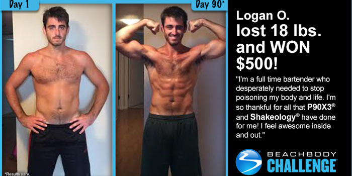 “I’m So Thankful For All That P90X3 and Shakeology Have Done For Me!”