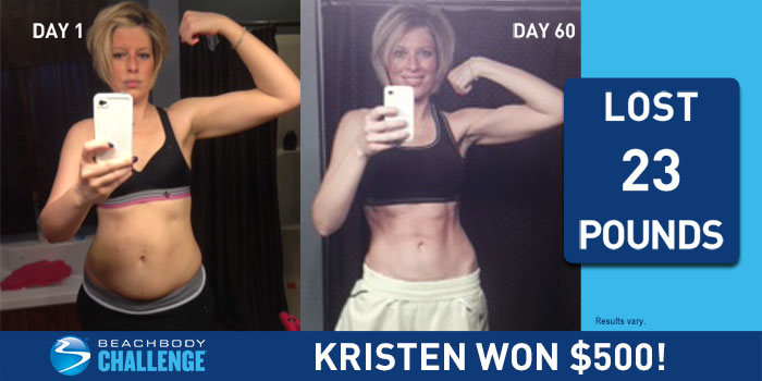 Insanity Results Kristen Lost 23 Pounds With The Asylum The Beachbody Blog