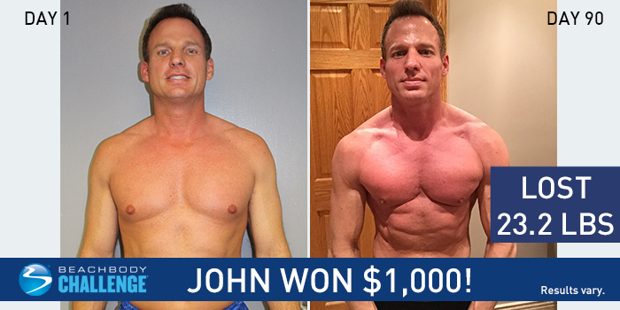 Body Beast Results: John Lost 23.2 Pounds and Won $1,000!