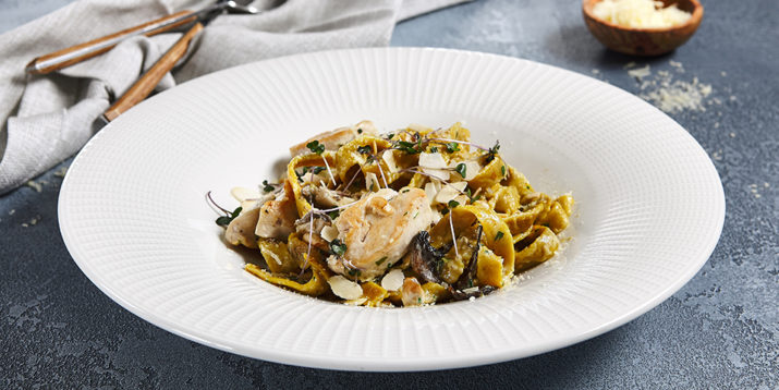 Chicken and Mushroom Pasta