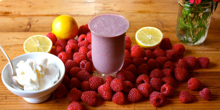 Lemon Raspberry Ricotta Shakeology