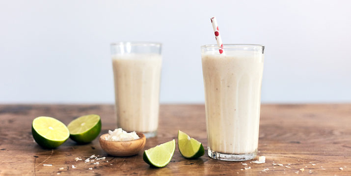 Coconut Smoothie With Lime